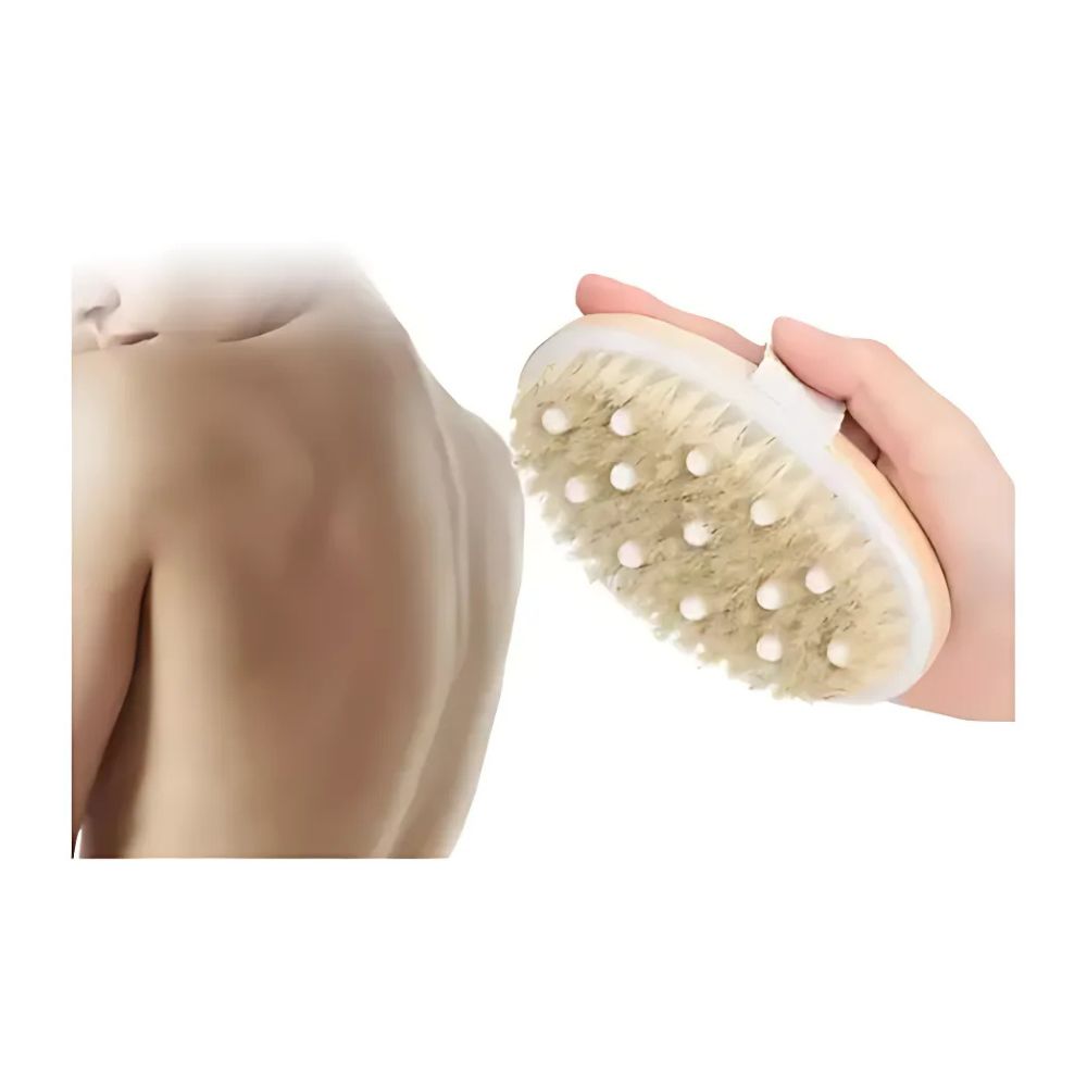 Cepillo Exfoliante Corporal de Bambú | Cepillado en Seco y Circulación
