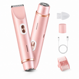 Afeitadora y Recortadora 2 en 1 Cleiiro Trim Pro: piel suave sin irritación