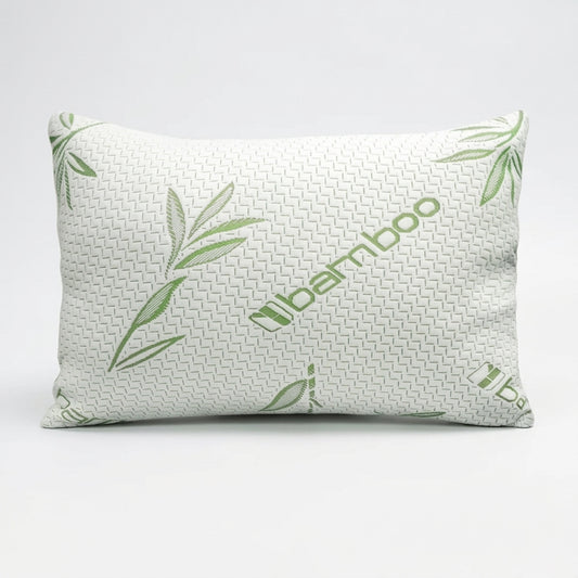 Almohada Ortopédica Viscoelástica de Bambú | Memory Foam Ergonómica